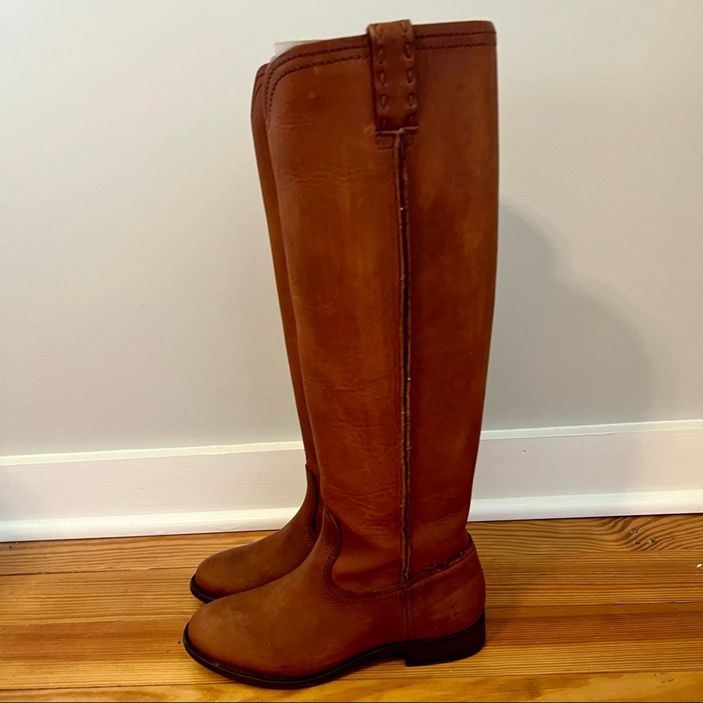 Frye Cara Tall Extended - Cognac